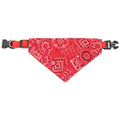 dog bandana red